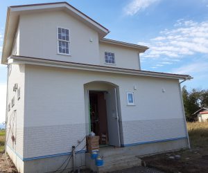 上越市K様邸「足場が外れました」